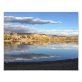 Smith Reservoir Reflections Foto Afdruk (Voorkant)
