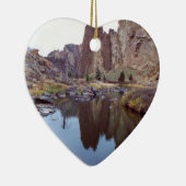 Smith Rock Bend Oregon Keramisch Ornament (Rechts)