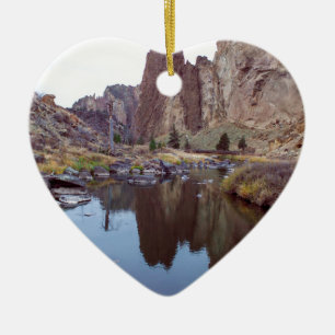 Smith Rock Bend Oregon Keramisch Ornament