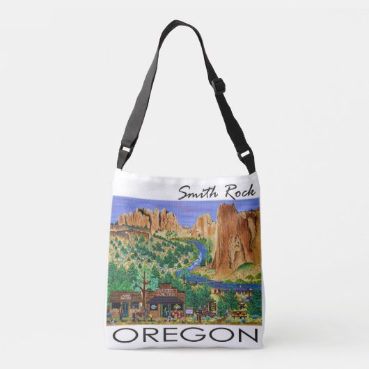 Smith Rock Canvas tas (Achterkant)
