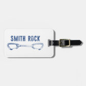 Smith Rock climing Quickdraw Bagagelabel (Voorkant horizontaal)