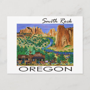 Smith Rock ~ Oregon Briefkaart
