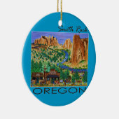 Smith Rock ~ Oregon Keramisch Ornament (Rechts)