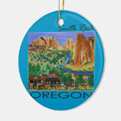 Smith Rock ~ Oregon Keramisch Ornament (Links)