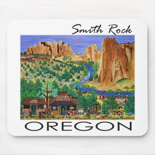 Smith Rock ~ Oregon Muismat (Voorkant)