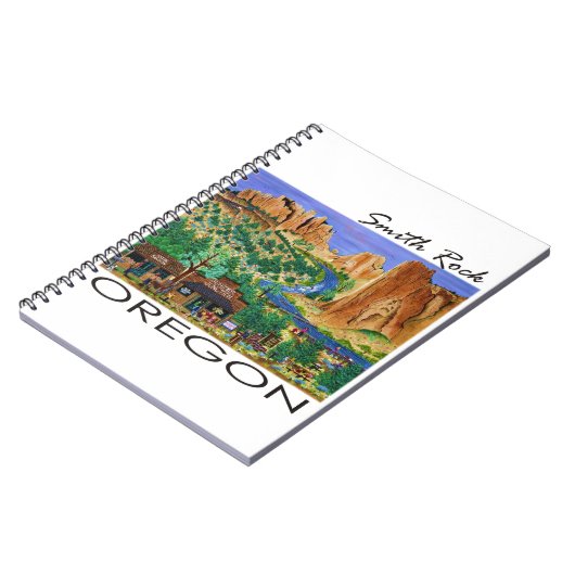 Smith Rock ~ Oregon Notitieboek (Linkerzijde)