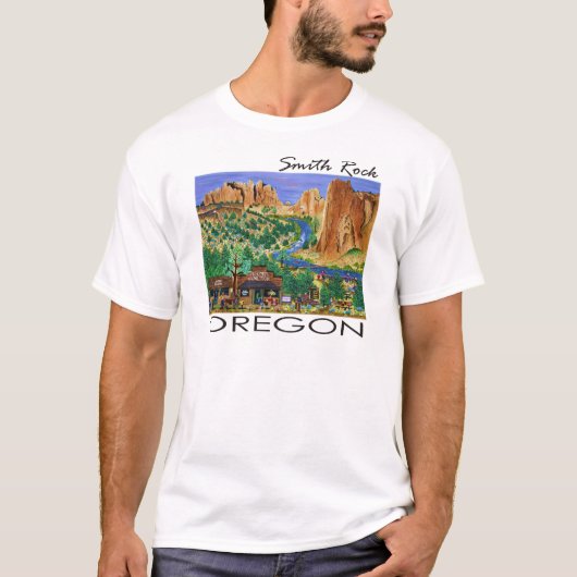 Smith Rock ~ Oregon T-shirt (Voorkant)
