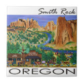 Smith Rock ~ Oregon Tegeltje (Voorkant)