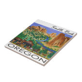 Smith Rock ~ Oregon Tegeltje (Zijkant)