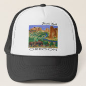 Smith Rock ~ Oregon Trucker Pet (Voorkant)