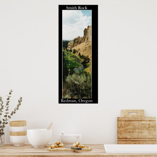 Smith Rock Poster (Keuken)