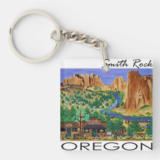 Smith Rock Sleutelhanger (Voorkant)