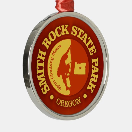 Smith Rock SP (CLB) Metalen Ornament (Rechts)