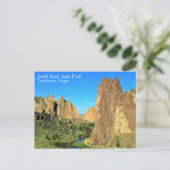 Smith Rock State Park Briefkaart (Staand voorkant)