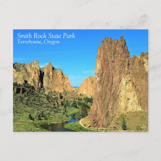 Smith Rock State Park Briefkaart (Voorkant)