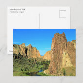 Smith Rock State Park Briefkaart (Voorkant / Achterkant)