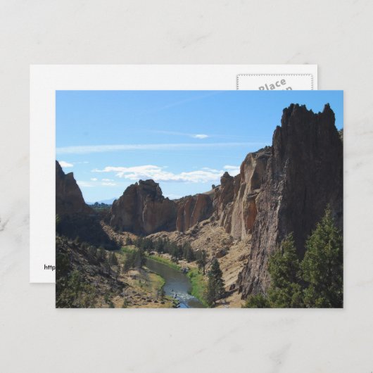 Smith Rock State Park Briefkaart (Voorkant / Achterkant)
