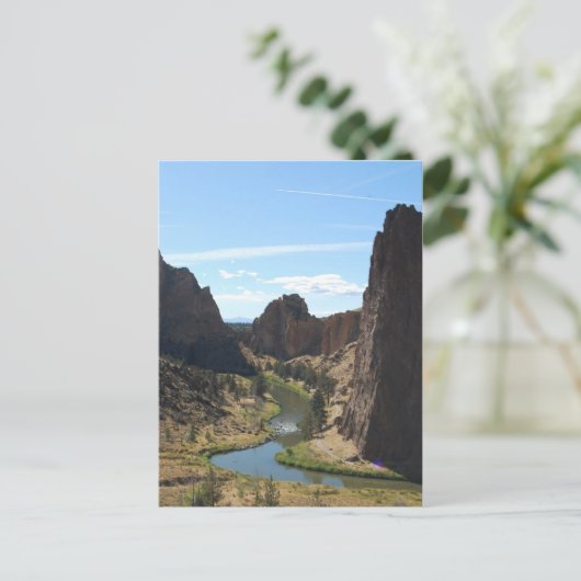 Smith Rock State Park Briefkaart (Staand voorkant)