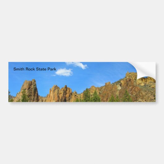 Smith Rock State Park Bumpersticker (Voorkant)