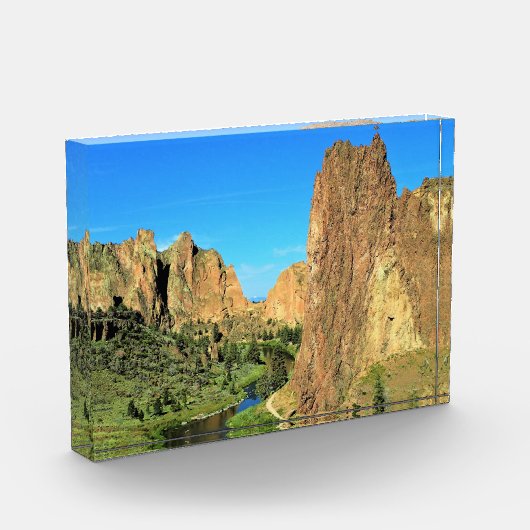 Smith Rock State Park Fotoblokken (Links)