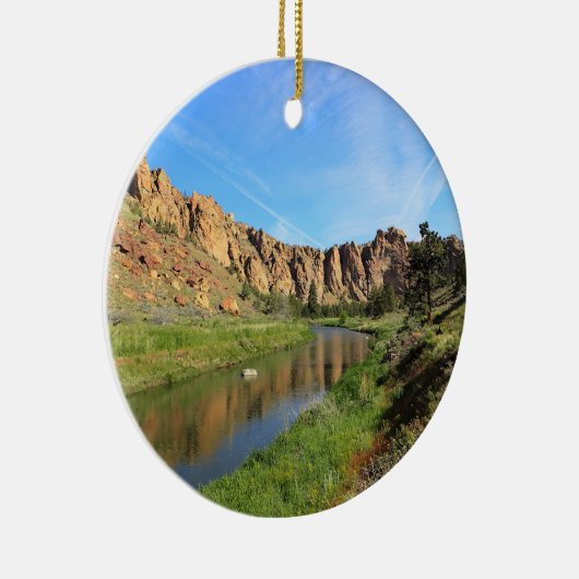 Smith Rock State Park Keramisch Ornament (Rechts)