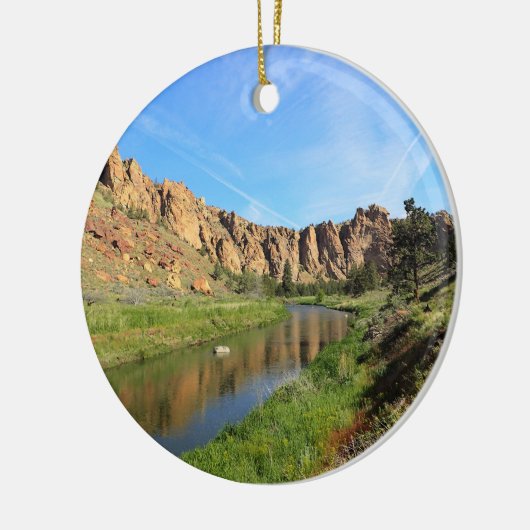 Smith Rock State Park Keramisch Ornament (Links)