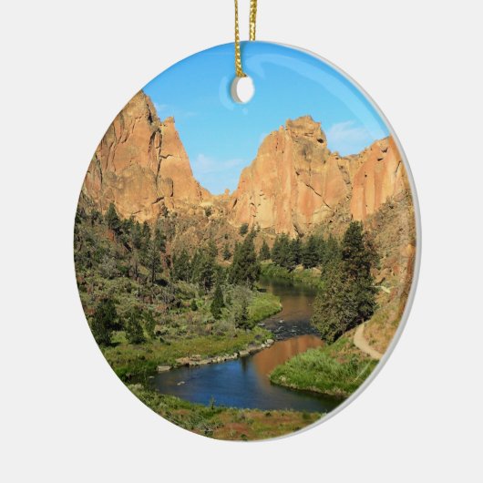 Smith Rock State Park Keramisch Ornament (Links)