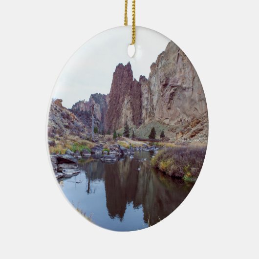 Smith Rock State Park Kerstornament Keramisch Ornament (Rechts)