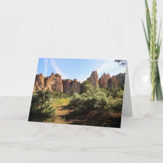 Smith Rock State Park, OR Kaart (Voorkant)