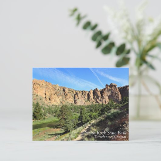 Smith Rock State Park, Oregon Briefkaart (Staand voorkant)