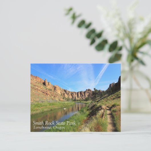 Smith Rock State Park, Oregon Briefkaart (Staand voorkant)