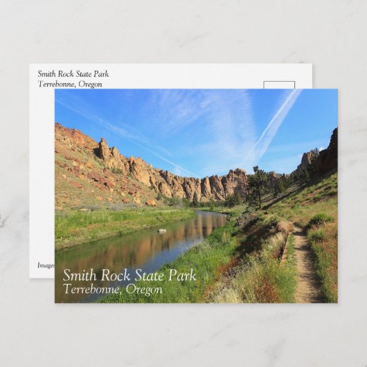 Smith Rock State Park, Oregon Briefkaart (Voorkant / Achterkant)