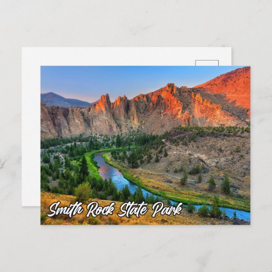 Smith Rock State Park, Oregon Briefkaart (Voorkant / Achterkant)