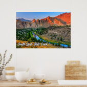 Smith Rock State Park, Oregon Poster (Keuken)