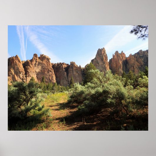 Smith Rock State Park, Oregon Poster (Voorkant)