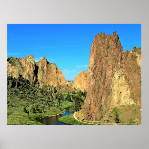 Smith Rock State Park, Oregon Poster