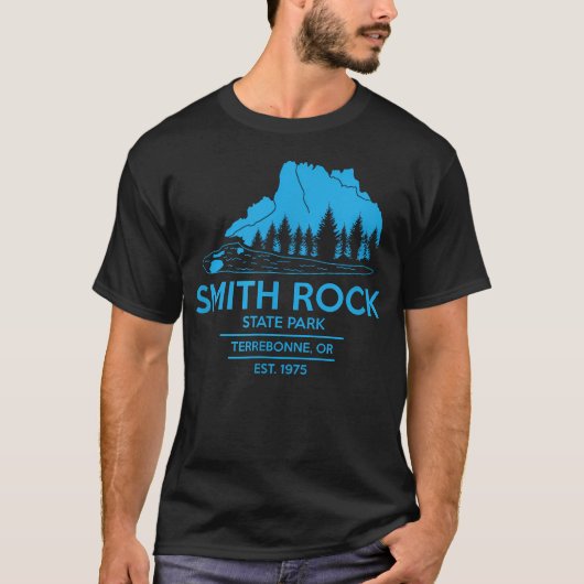 Smith Rock State Park - Oregon State T-shirt (Voorkant)