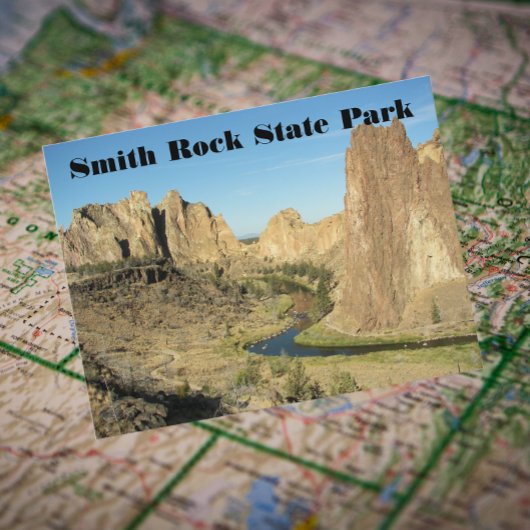 Smith Rock State Park Travel Photo Briefkaart
