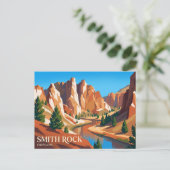 Smith Rock State Park VS Briefkaart (Staand voorkant)
