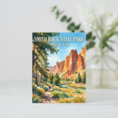 Smith Rock State Park VS Briefkaart (Staand voorkant)