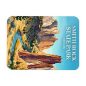 Smith Rock State Park VS Magneet (Horizontaal)