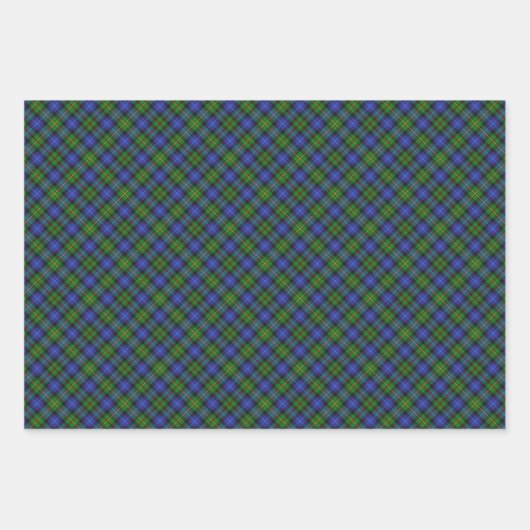 Smith Scottish Clan Tartan Pset Pattern Inpakpapier Vel (Voorkant 3)
