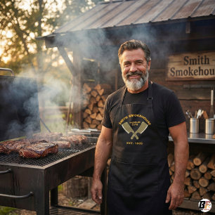 Smith Smokehouse Premium Cuts Custom BBQ Pitmaster Schort