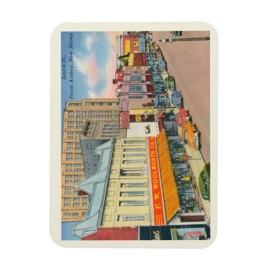 Smith St., Perth Amboy, NJ  Style Magneet (Verticaal)