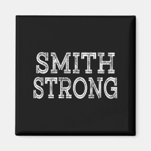 SMITH Sterke Squad Familie Reünie Achternaam Team Magneet