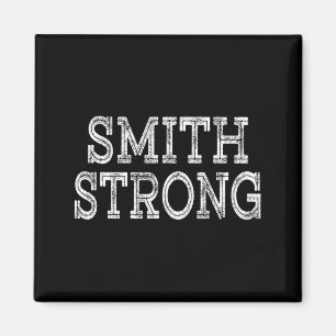 SMITH Sterke Squad Familie Reünie Achternaam Team Magneet