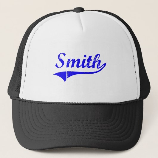 Smith Surname Classic Style Trucker Pet (Voorkant)