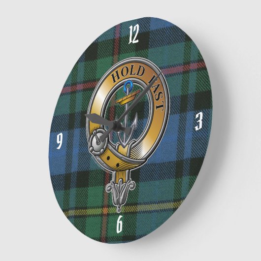Smith Tartan & Badge Grote Klok (Hoek)