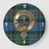 Smith Tartan & Badge Grote Klok (Voorkant)