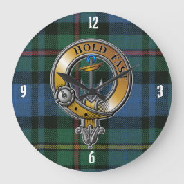 Smith Tartan & Badge Grote Klok